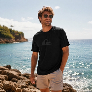 QUIKSILVER Herren Shirt Kurzarmshirt Rundhalsshirt T-Shirt Ev Comp Logo - Bild 2