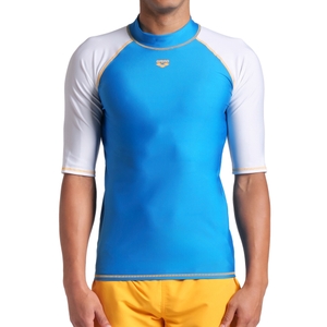 Arena Herren Badeshirt UV-Shirt Surfshirt Kurzarmshirt Rash Vest S/S Graphic - Bild 3 Arena Herren Badeshirt UV-Shirt Surfshirt Kurzarmshirt Rash Vest S/S Graphic - Bild 3