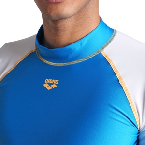 Arena Herren Badeshirt UV-Shirt Surfshirt Kurzarmshirt Rash Vest S/S Graphic - Bild 5 Arena Herren Badeshirt UV-Shirt Surfshirt Kurzarmshirt Rash Vest S/S Graphic - Bild 5