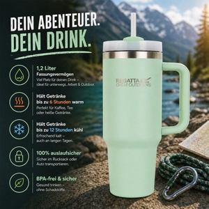 Regatta Trinkbecher Isolierbecher Thermulate Insulated Mug 1.2L - Bild 5