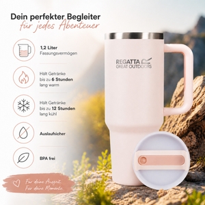 Regatta Trinkbecher Isolierbecher Thermulate Insulated Mug 1.2L - Bild 4