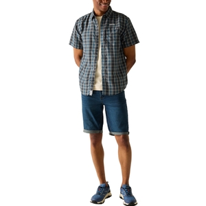 Regatta Herren Hemd Funktionshemd Wanderhemd Mindano Short Sleeve Shirt - Bild 2