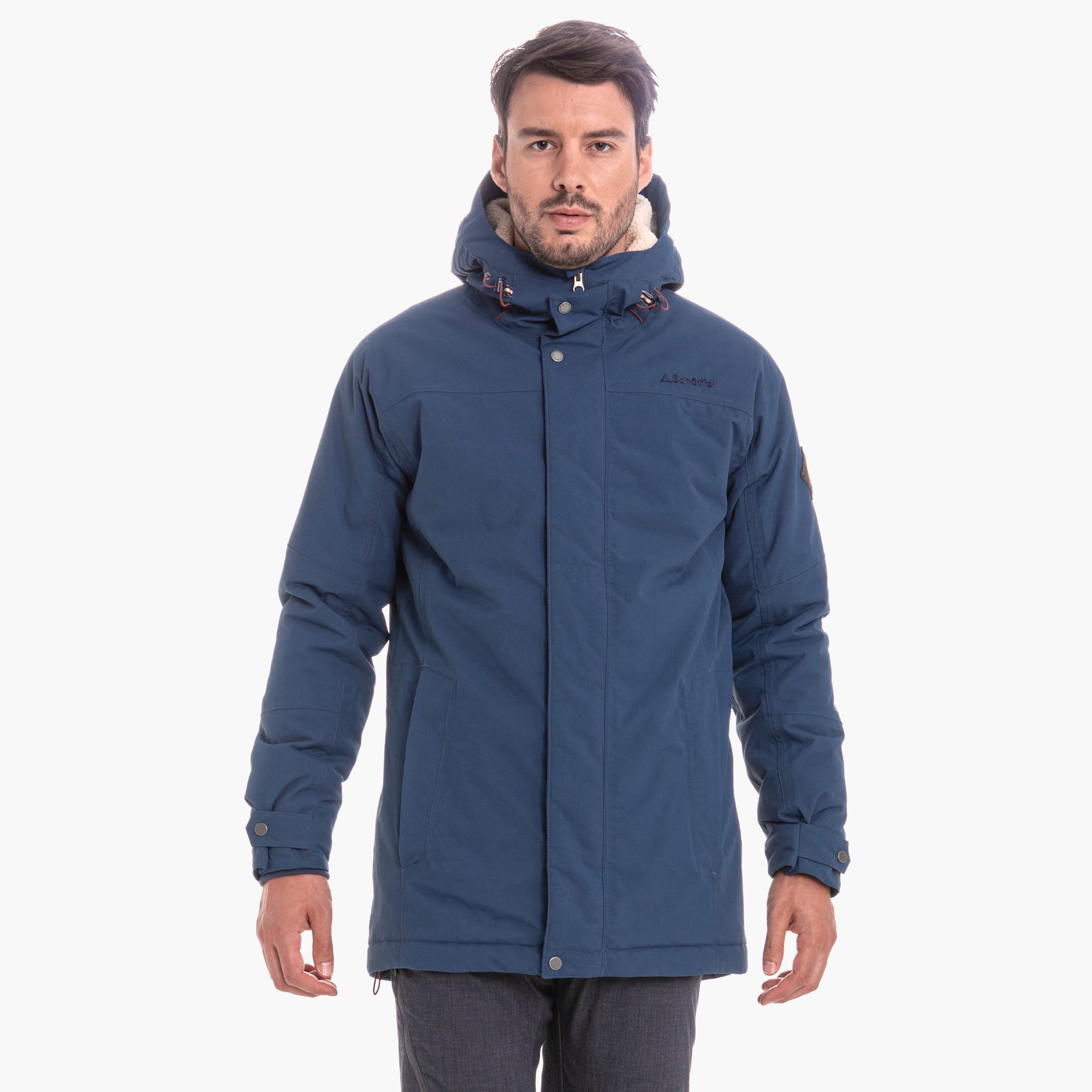 Schöffel Ins Jacket Amsterdam M | Sport Fischmann Schöffel Funktionsparka »AMSTERDAM M«, Obermaterial wasser