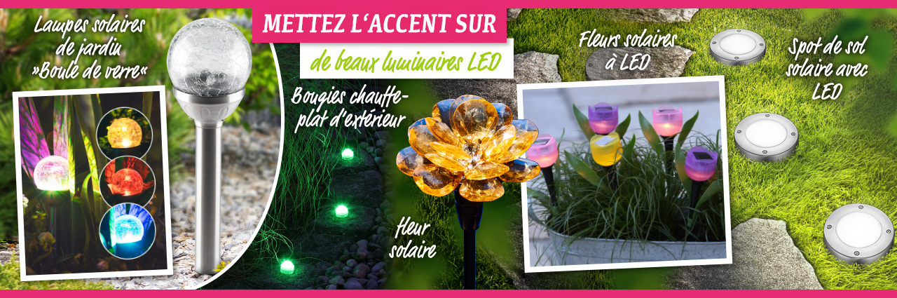 LED de jardin