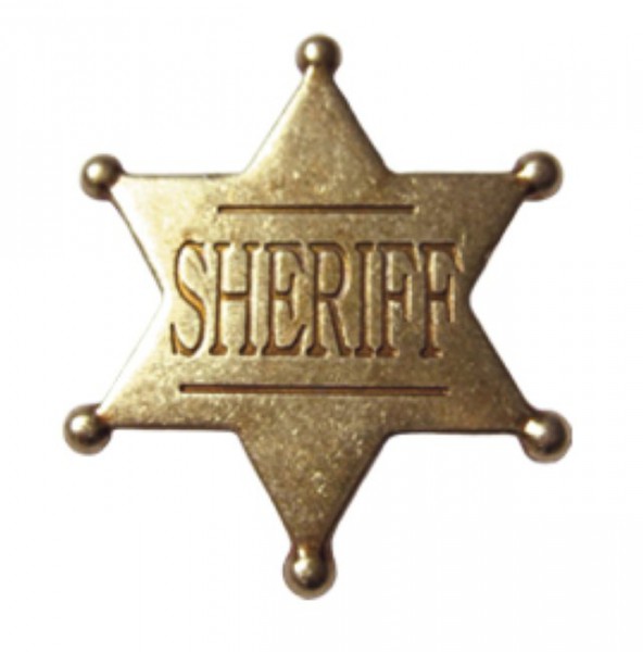 Denix US Sheriffstern Badge Sheriff Stern Cowboy Western