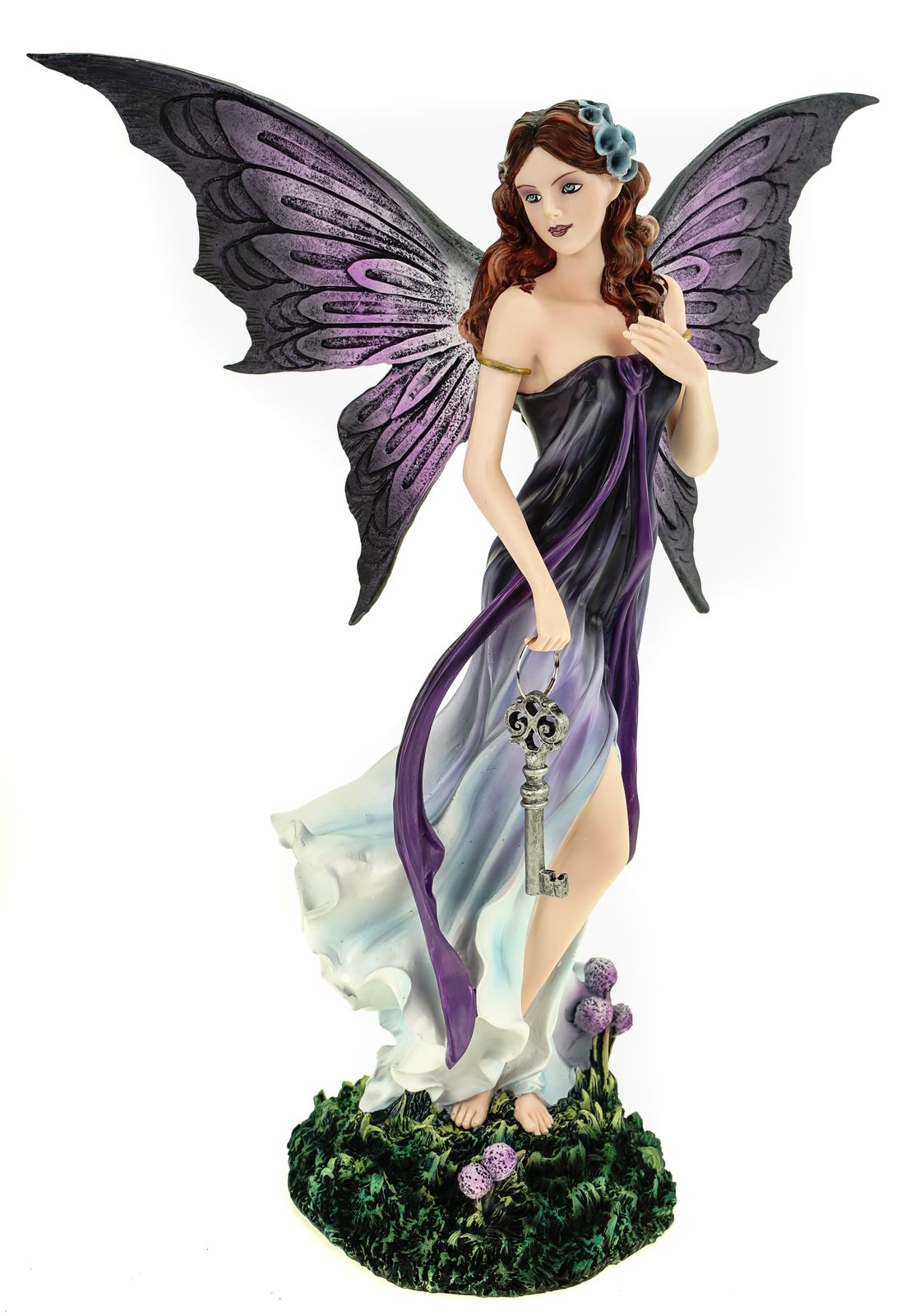 Vogler Schlüsselfee Clea mit Schlüssel 37 cm Figur Fee Fantasy Fairy