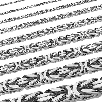 925er Silber Königskette