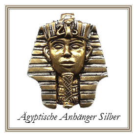 Aegyptische Anhänger aus Silber