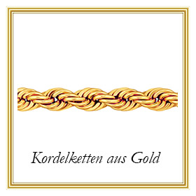 Kordelketten aus Gold