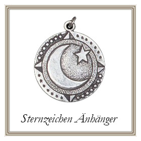 Sternzeichen Anhänger aus Silber