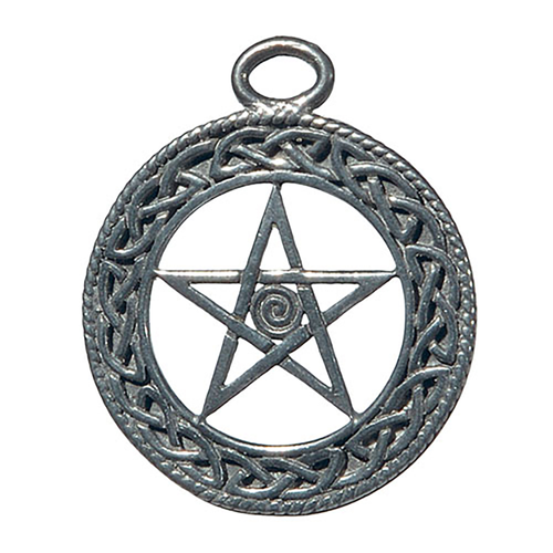 Keltisches Pentakel groß Anhänger Schmuck - Pentagramm -