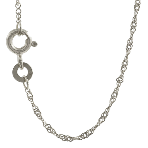 Singapurkette Halskette Breite 1,2 mm - 925 Sterlingsilber Auswahl