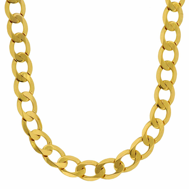 5,0 mm 19 cm 585 - 14 Karat Gold Armkette Panzerkette massiv Gold hochwertige Goldkette 6 g