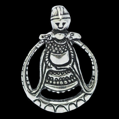 Freya Schmuck Anhänger 925er Silber Walküren Anhänger Viking Wikinger - Wikinger - 31x23mm Freya Schmuck Anhänger 925er Silber Walküren Anhänger Viking Wikinger - Wikinger - 31x23mm