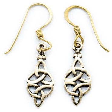 alt-Ohrhänger, Ohrringe Keltische Polaritäten Bronze Skandinavische Ohrschmuck
