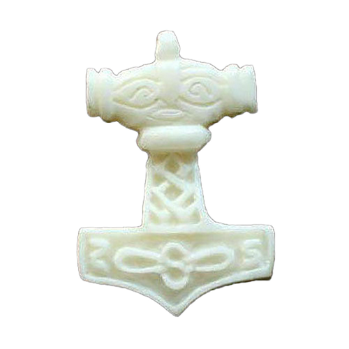 Rinderknochen Thorshammer Anhänger Schmuck - Thorhammer - 35x25mm Rinderknochen Thorshammer Anhänger Schmuck - Thorhammer - 35x25mm