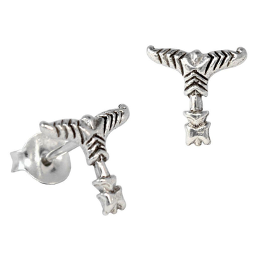 Ohrstecker Silberohrstecker Irminsul 925er Silber Schmuck Wikinger Viking