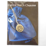 Mourie Keltische Sternzeichen Anhänger versilbert Kette 17. Aug - 8. Sep