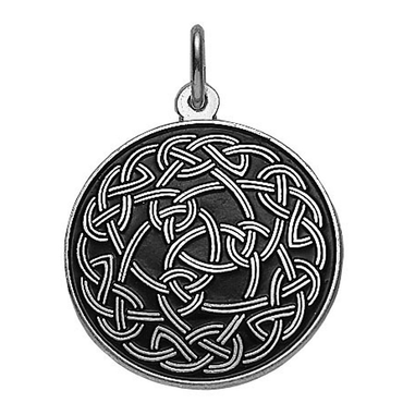 Keltischer Knoten Schmuck Anhänger 925er Silber 25mm Keltischer Knoten Schmuck Anhänger 925er Silber 25mm
