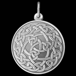 Keltischer Knoten Schmuck Anhänger 925er Silber 25mm