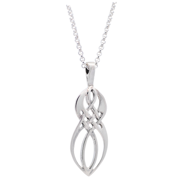 Keltische Harmonie Schmuck 925er Silber mit Ankerkette