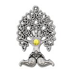 Merlins Eiche Mythische Kelten  Baum Knoten Schmuck Anhänger Amulett