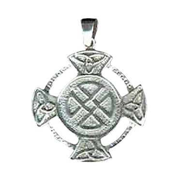 alt-Kreuz Anhänger Schmuck 925er Silber - Kreuze - 35x40mm