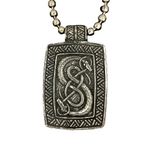 Schlangen von Urnes Schmuck Anhänger - Wikinger - 36x22mm