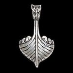 Drachenboot Schmuck Anhänger - Drachen , Wikinger - 41x23mm