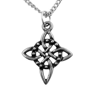alt-Nordischer Knoten Schmuck Anhänger - Keltische Knoten , Wikinger - 28x21mm
