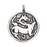 Zupackende Bestie Schmuck Anhänger - Wikinger - 30x24mm