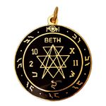 Pärchenamulett Black-Sun Anhänger Schmuck - Liebe - Durchmesser: 27mm