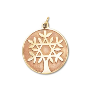 alt-Lebensbaum Anhänger Schmuck - Lebensbaum - 27x24mm