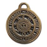 Astrophos - Sonnenamulett Anhänger Schmuck - Sonne - 25x30mm mit Halsband