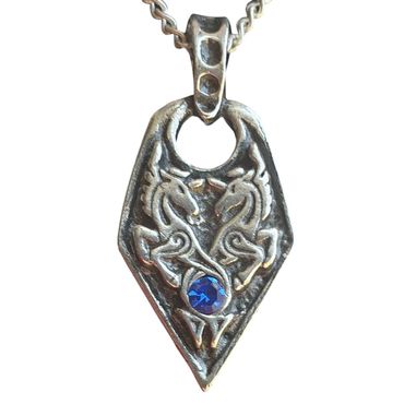 alt-Meereseinhorn Anhänger Schmuck - Einhorn - 39x19mm