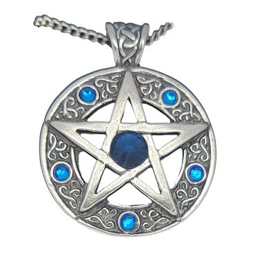 alt-Keltisches Pentagramm Anhänger Schmuck - Pentagramm - 46x36mm