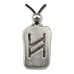 Rune Hagalaz Anhänger Schmuck Hagal