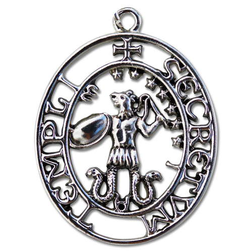 Siegel des Abraxas Anhänger Schmuck - Ankh , Mittelalter - 30x35mm