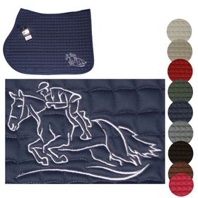 ESKADRON Schabracke mit Springpferd bestickt viele Varianten möglich