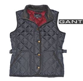 Gant leichte Damen Weste, klassischer Schnitt, Farbe navy (470538)