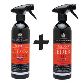 Carr & Day & Martin Belvoir Tack Cleaner Step1 & Conditioner Step2, Lederpflege