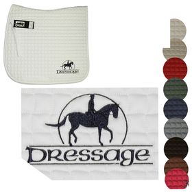 ESKADRON Dressur Schabracke bestickt mit Motiv "Dressage" bestickt viele Farben