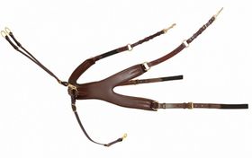 PASSIER  Vorderzeug Auriga in havanna (Edelstahlbeschläge) Gr. one size fits all