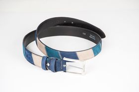 Equiline Gürtel Patchwork Sidney in blue Sommer 2017