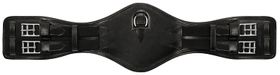 Passier anatomisch geformter Leder Sattelgurt, kurze Form, Farbe schwarz