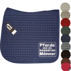 ESKADRON Pferde sind die bessern Männer Dressur Spruch-Schabracke