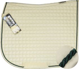 ESKADRON Cotton Schabracke creme, einer Kordel in tanne green