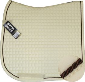 ESKADRON Cotton Schabracke creme, einer Kordel in choco
