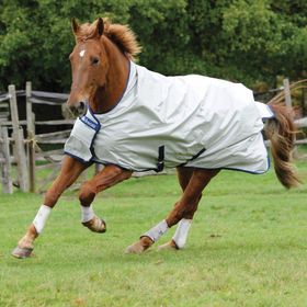 Bucas Power turnout Weidedecke light Big Neck in silber