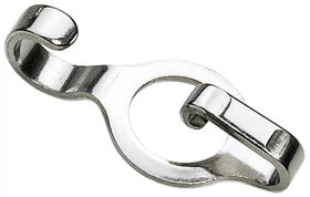 Haken für Kinnkette in Edelstahl